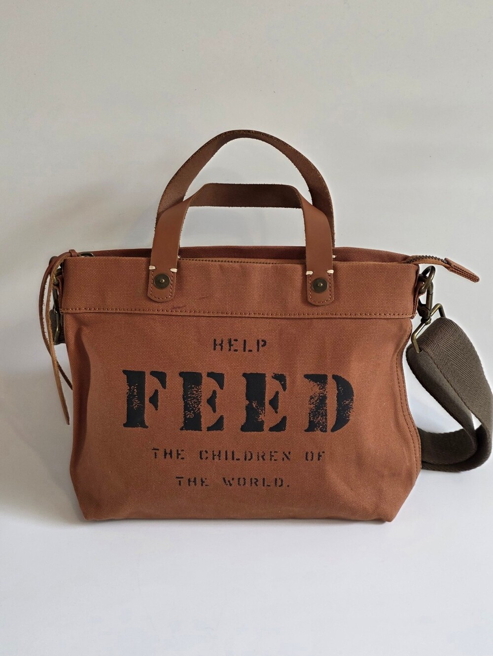 FEED Canvas Eleanor Crossbody Bag